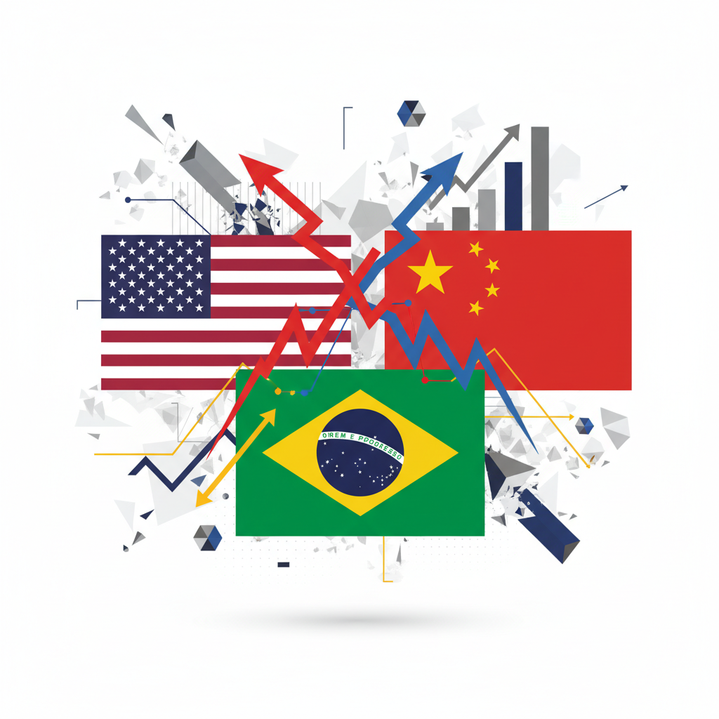 Guerra Comercial: Trump Aumenta Tarifas Contra a China e o Brasil Sente os Efeitos