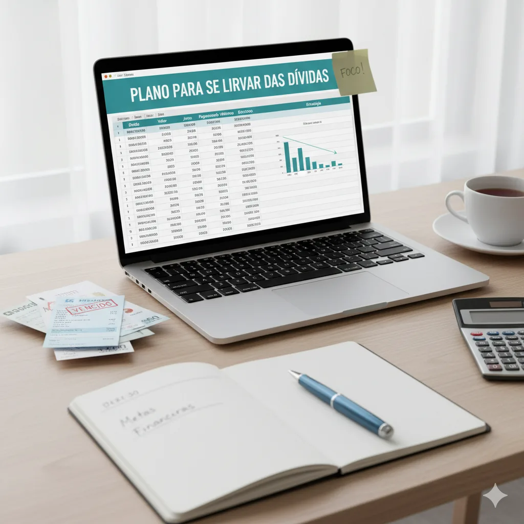 Como Sair das Dívidas em 7 Passos Simples: Guia para Iniciantes